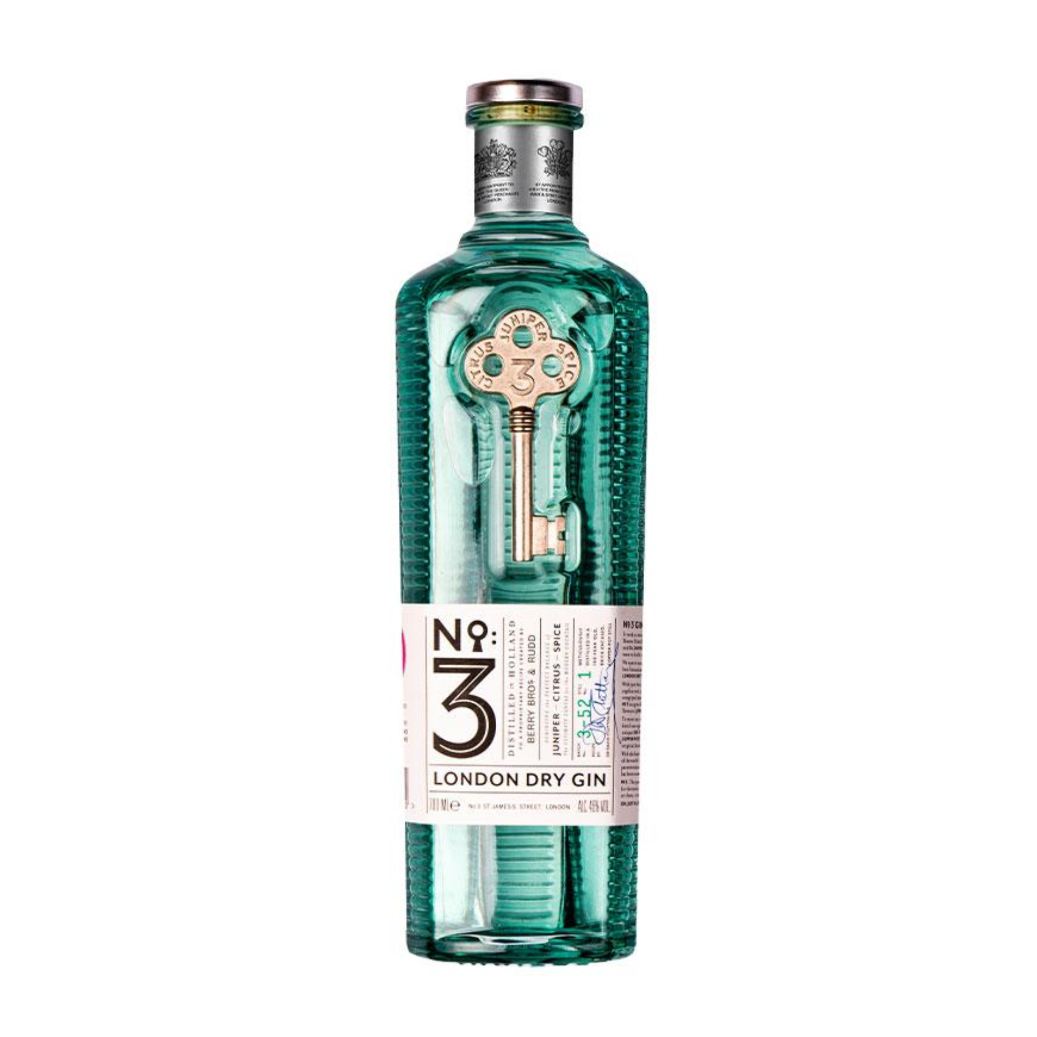 N°3 LONDON DRY GIN x 750ML