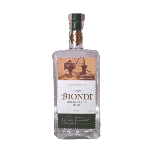 PISCO BIONDI MOSTO VERDE ITALIA x 500ML