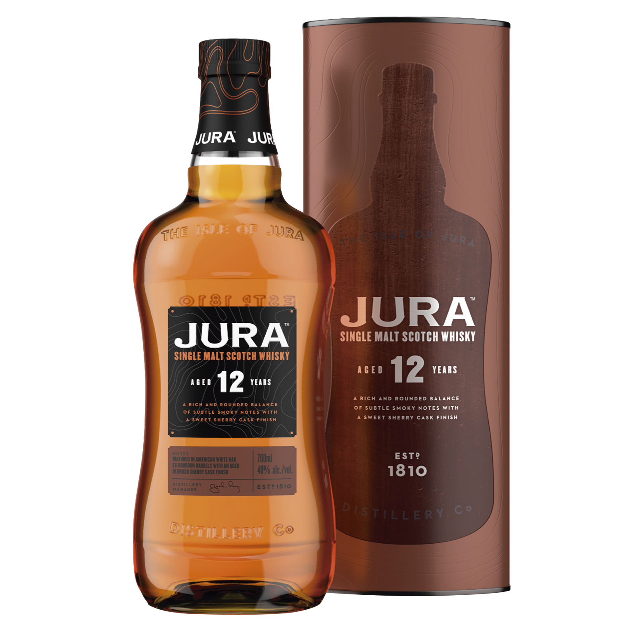 JURA 12 AÑOS MALTA SIGNATURE SERIES x 700ML