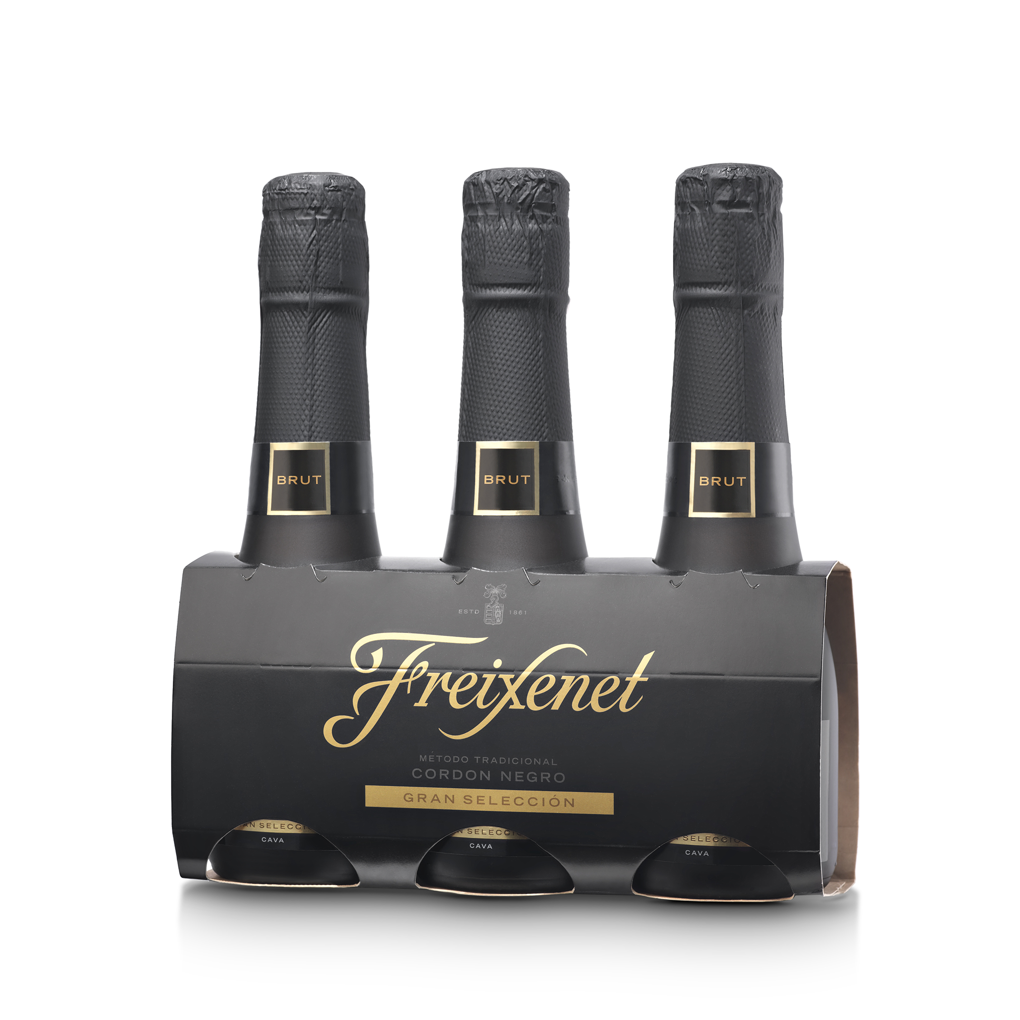 ESPUMANTE FREIXENET CORDON NEGRO BRUT 200ML TRIPACK