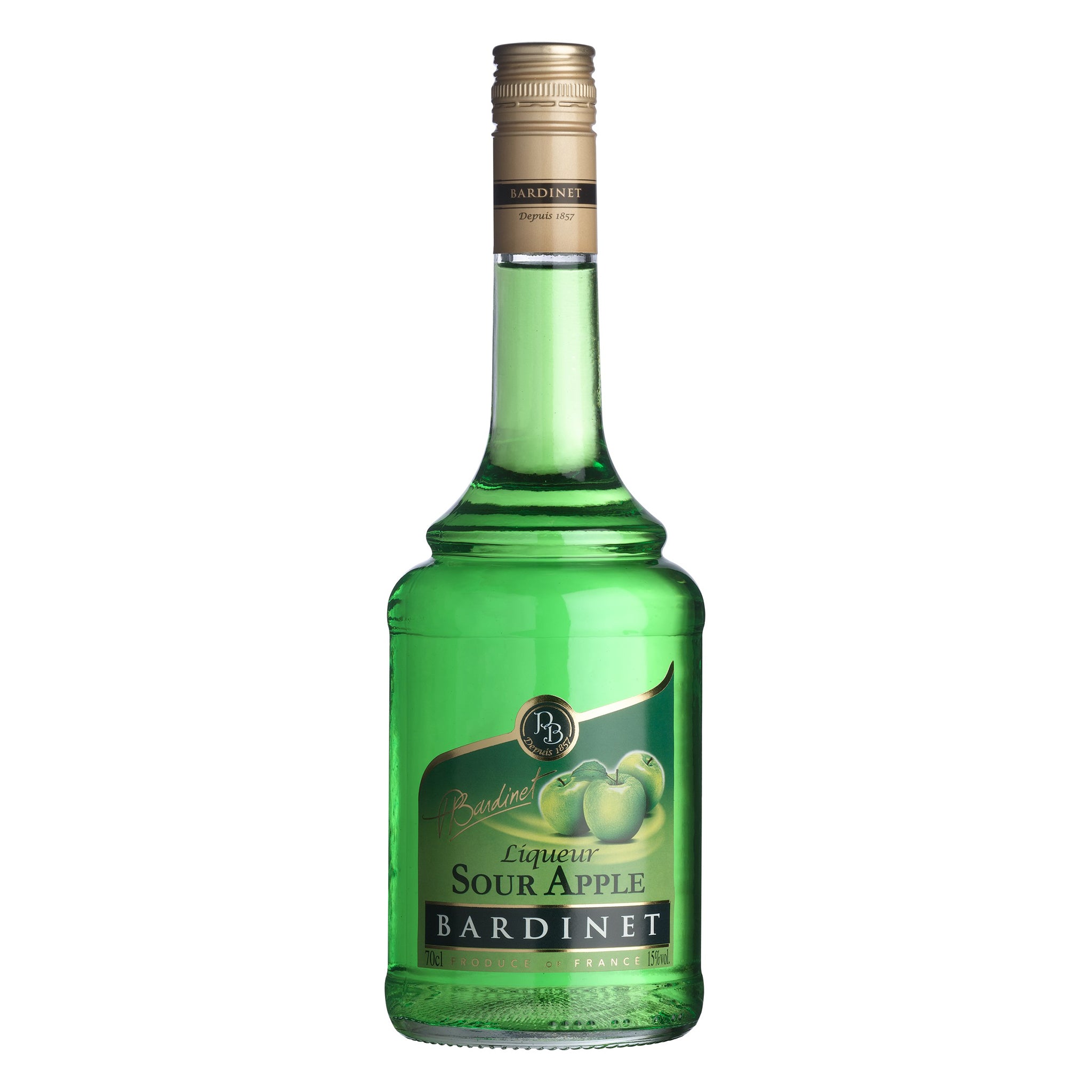 LICOR BARDINET SOUR APPLE x 700ML