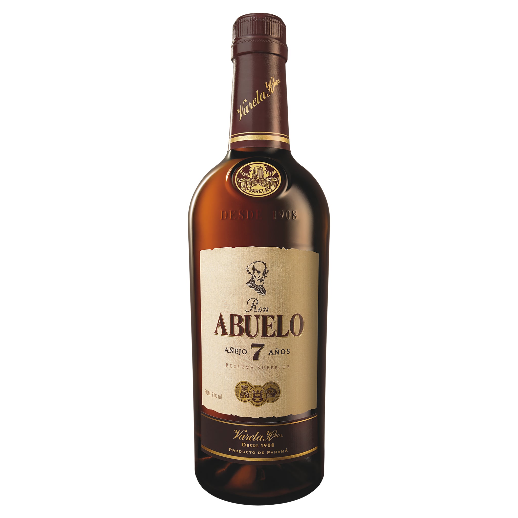 RON ABUELO 7 AÑOS x 750ML