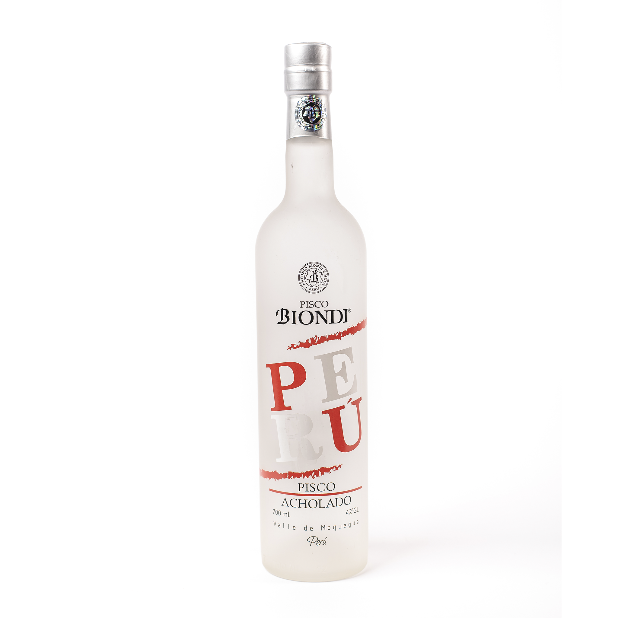 PISCO BIONDI ACHOLADO 12 MESES 700ML