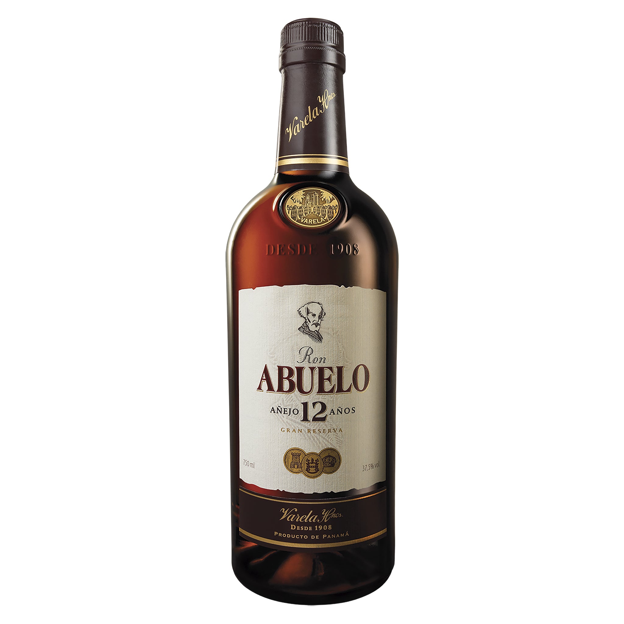 RON ABUELO 12 AÑOS x 750ML