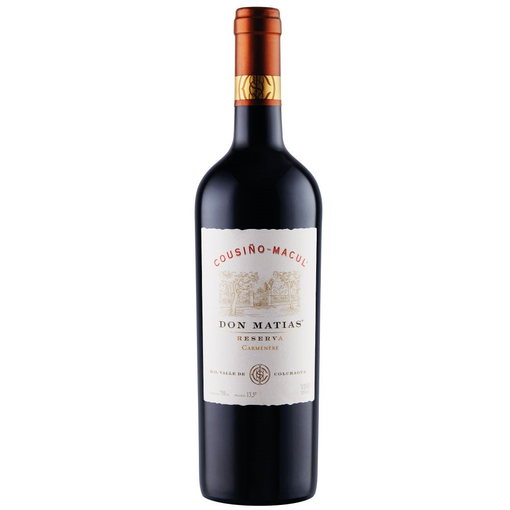 VINO COUSIÑO MACUL DON MATIAS CARMENERE X 750ML