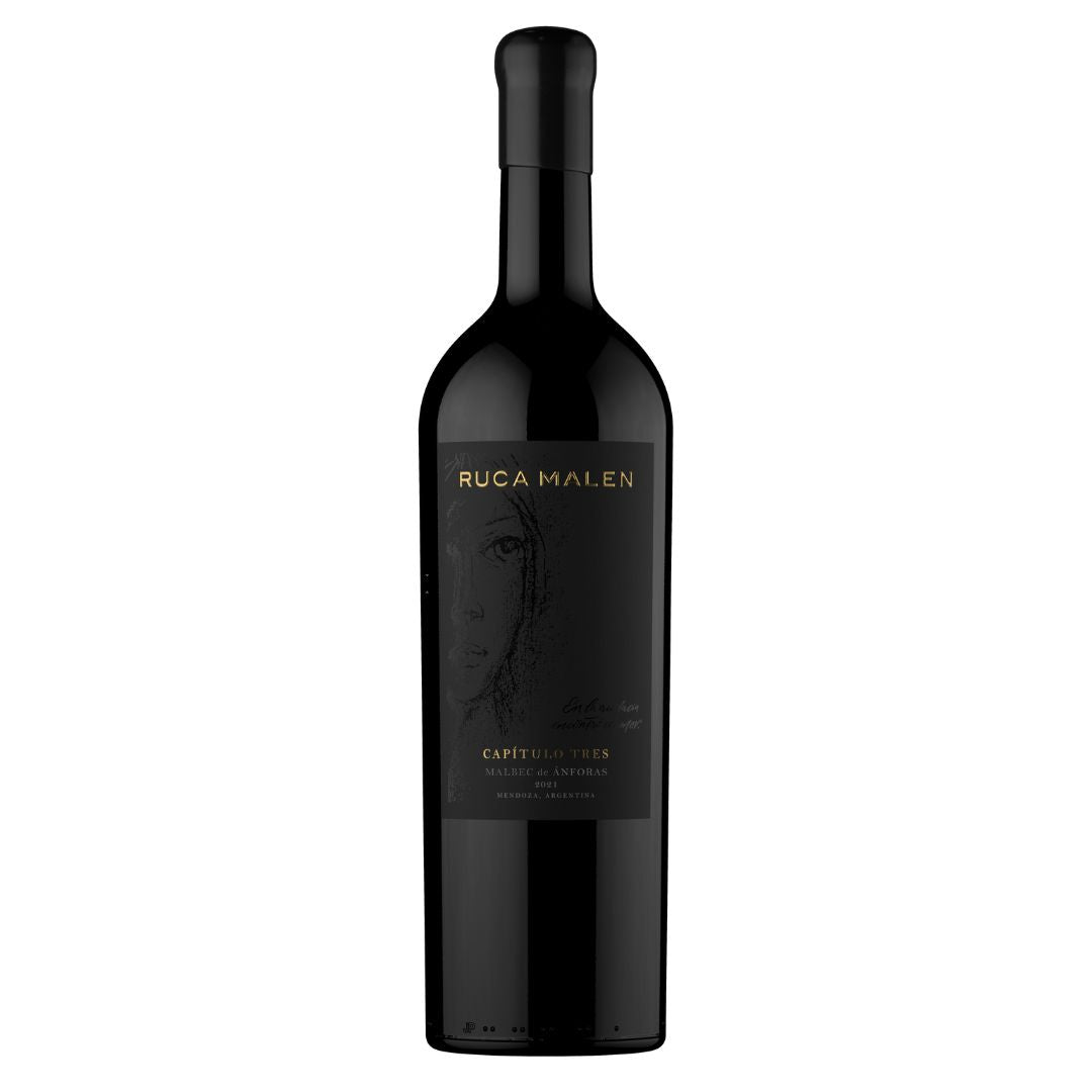 VINO RUCA MALEN CAPÍTULO TRES  MALBEC DE ÁNFORAS  750ML