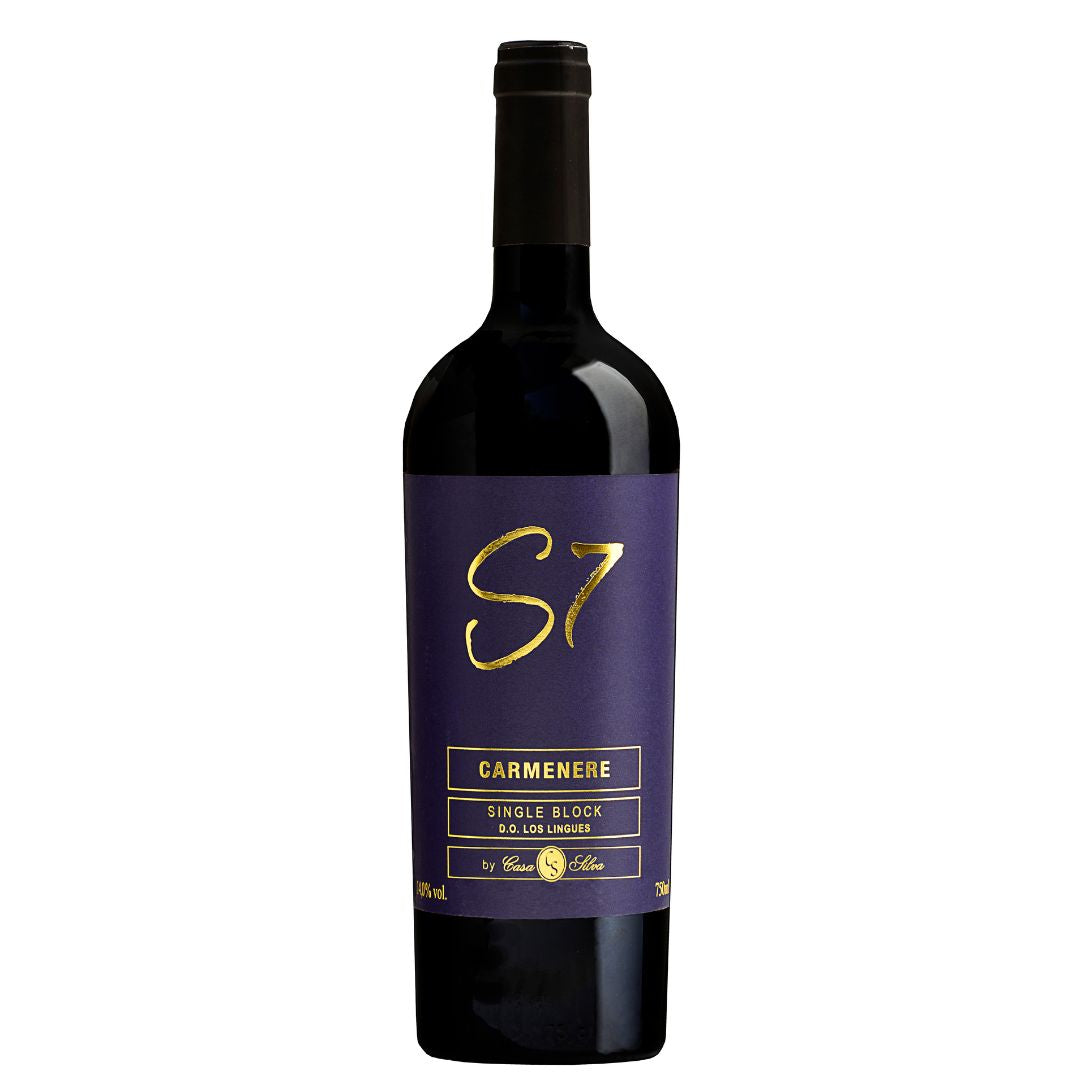 VINO CASA SILVA S7 SINGLE BLOCK D.O. LOS LINGUES 750 ML