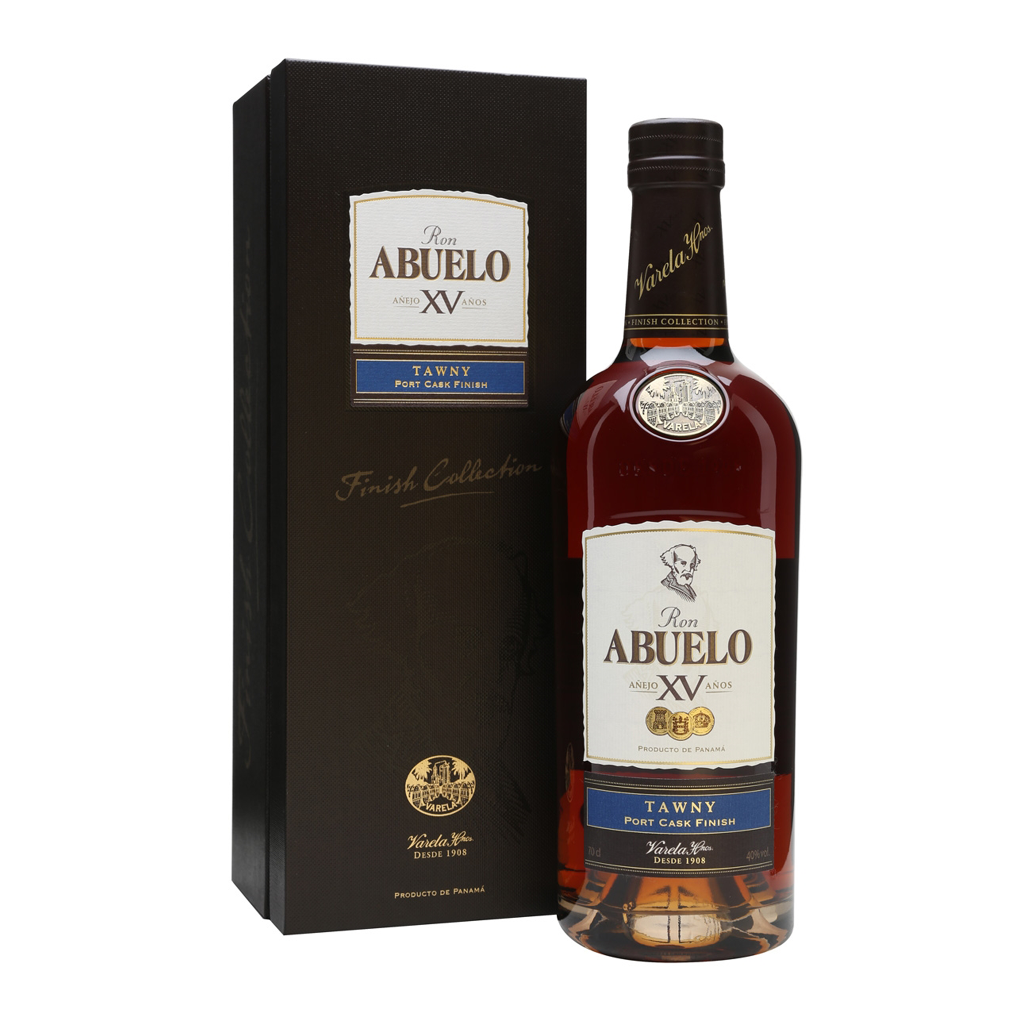 RON ABUELO XV AÑOS FINISH COLLECTION TAWNY x 750ML